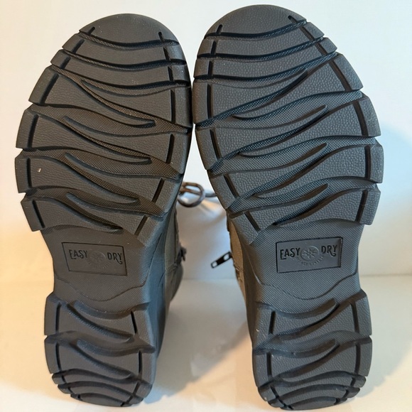 Easy Dry by Easy Street Stormy Waterproof Lace-Up Boots Gray Women’s 6.5M EUC - Picture 2 of 10